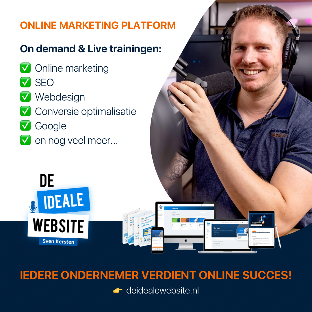 Online Marketing Platform - De Ideale Website - Social 1