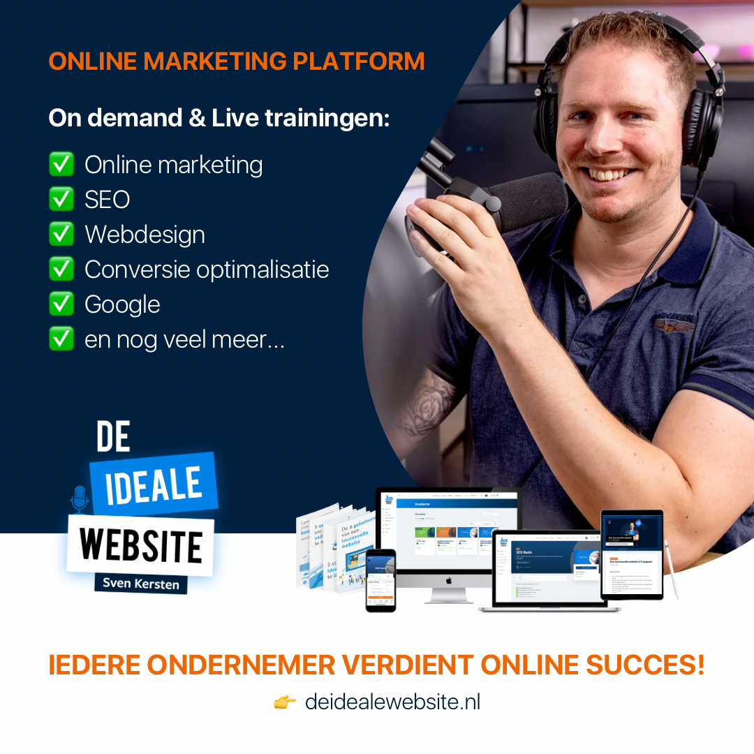 Online Marketing Platform - De Ideale Website - Social 2