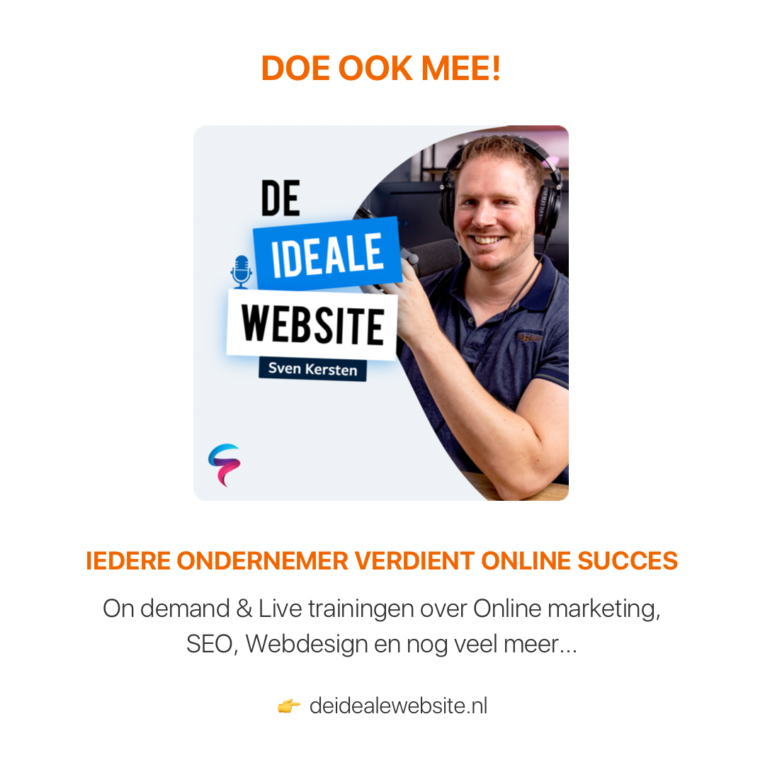 Online Marketing Platform - De Ideale Website - Social 3