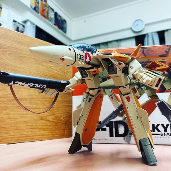 DX Chogokin Valkyrie VF-1D & Fan Racer Macross Abierta - Imagen 7