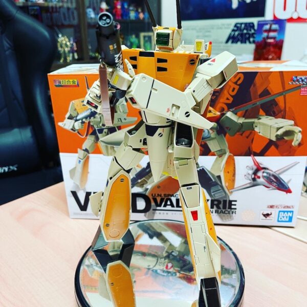 DX Chogokin Valkyrie VF-1D & Fan Racer Macross Abierta - Imagen 6