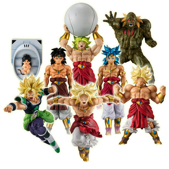 Action Figure Broly Super Saiyajin Dragon Ball Z Super Nº0 - Ri Happy