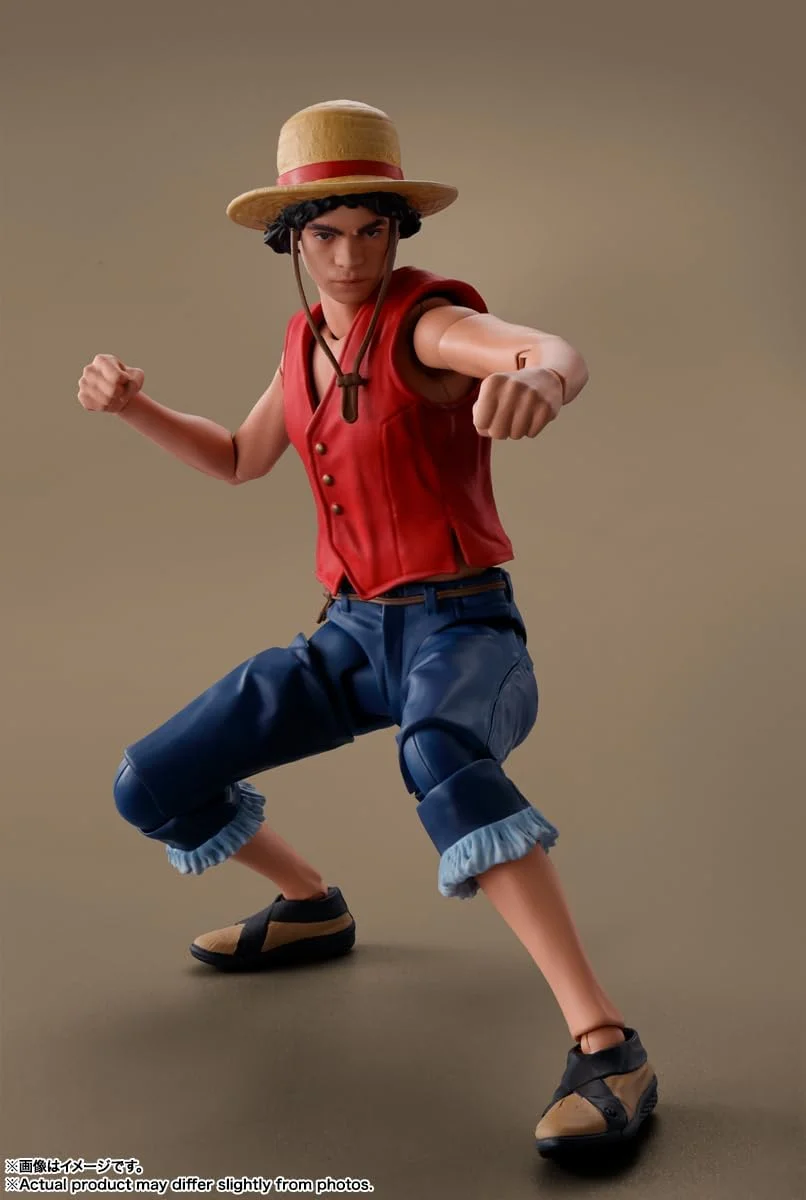 Monkey D. Luffy Netflix Series: One Piece S.H. Figuarts - Anime Japan ...