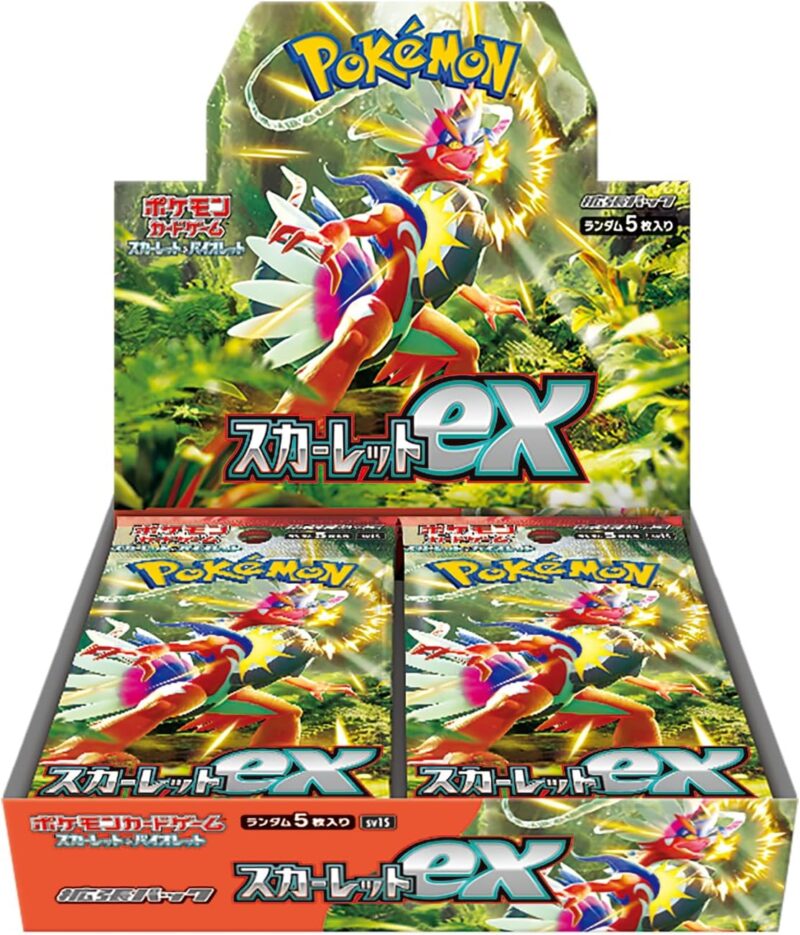 Pokemon Card Game Scarlet & Violet Expansion Pack, Scarlet ex Box