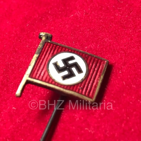 Patriotische Swastika Vlag Speld – Zeldzaam