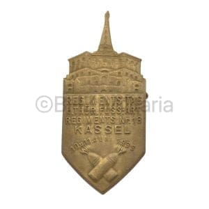 Regiments-Tag d.Thür.Fuss.Art Regiments Nr18 Kassel 10 u 11 juni 1933