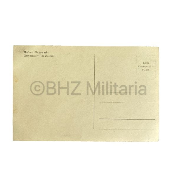 Unsere Wehrmacht - Feldartillerie im Galopp