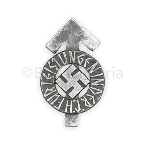HJ Leistungsabzeichen Silber M1/34 zonder speld