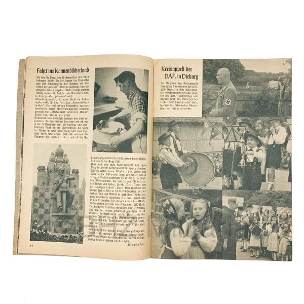 Kraft durch Freude (KdF) - Heft 9 - September 1937 - Gau Hessen-Nassau