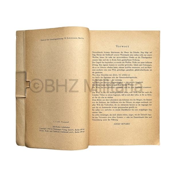 Wem gehört die Zukunft Harald Jahrl 1940