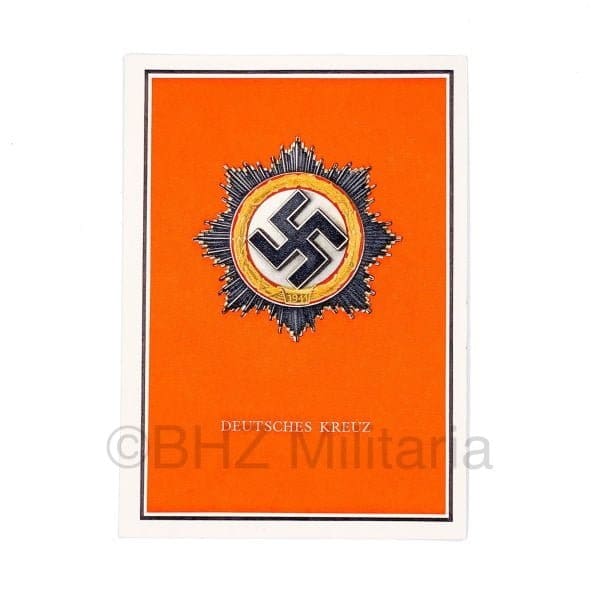 Die Kriegsorden des Grossdeutschen Reiches – 7. Deutsches Kreuz