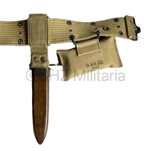 US Army Belt Thompson SMG