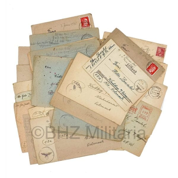 Feldpostbrieven Fallschirmjäger Schule 1944-1945 Feldpostnummer 60438