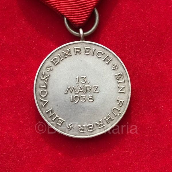 Medaille zur Erinnerung an den 13. März 1938