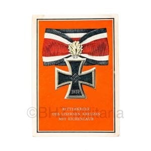 Die Kriegsorden des Grossdeutschen Reiches – 4. Ritterkreuz des Eisernen Kreuzes mit Eichenlaub