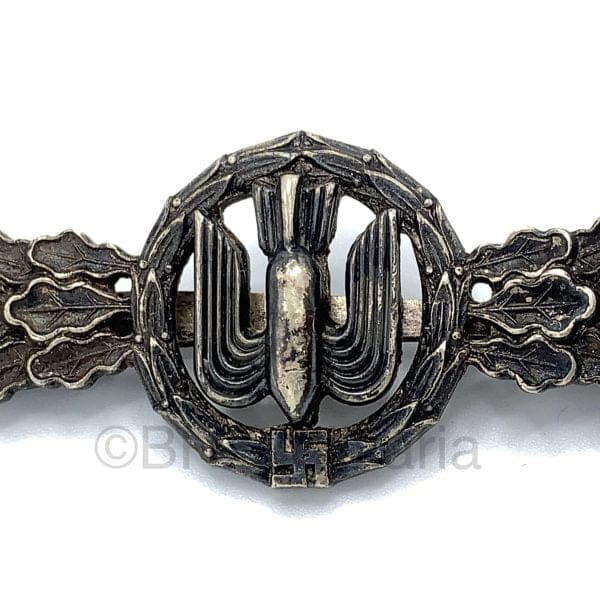 Frontflugspange für Kampfflieger Zilver