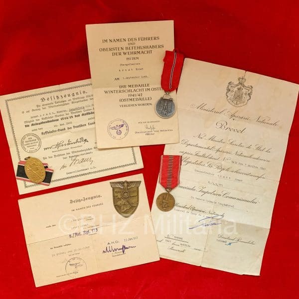 grouping van Obergefreiter artillerie