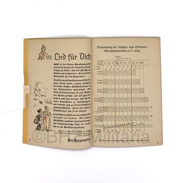 Boekje Du und Deine Harmonika - Hohner Display & Harmonica "Chromonika I"