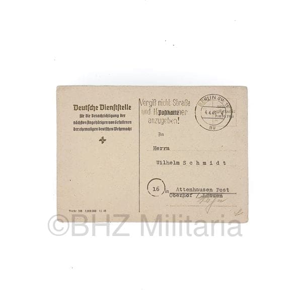 Wehrpass Obergefreiter Landesschützen-Bataillon 242