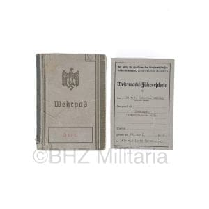 Wehrpass & Wehrmacht Führerschein Arts