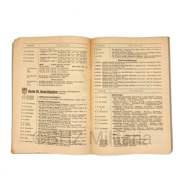 Kraft durch Freude (KdF) – Heft 10 – Oktober 1937 – Gau Hessen-Nassau