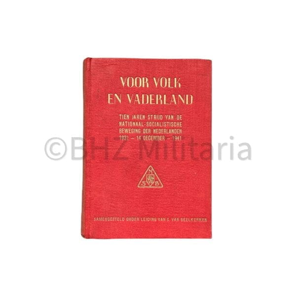 Voor Volk en Vaderland - stempel NAD