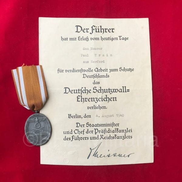 Deutsche Schutzwall Ehrenzeichen