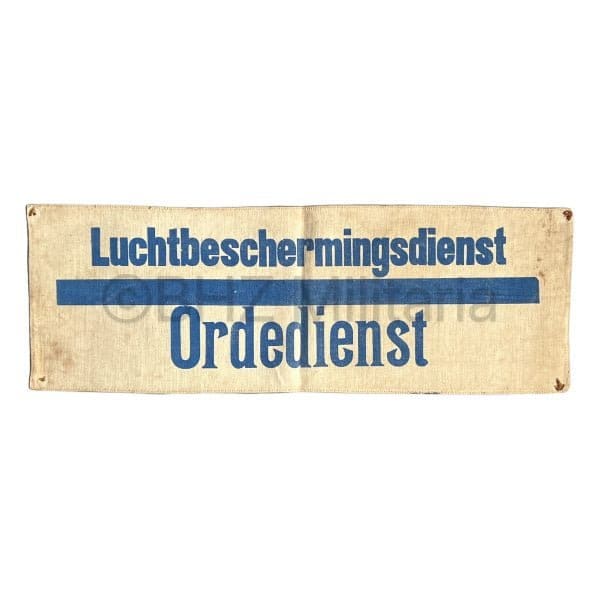 Armband Luchtbeschermingsdienst Ordedienst