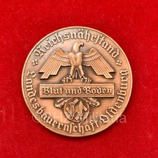 Medaille Reichsnährstand Landesbauernschaft Oldenburg