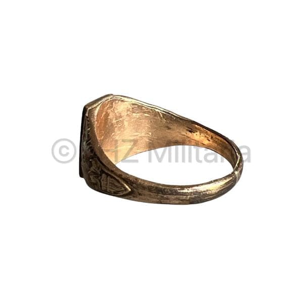 Blue Service Star Flag Ring