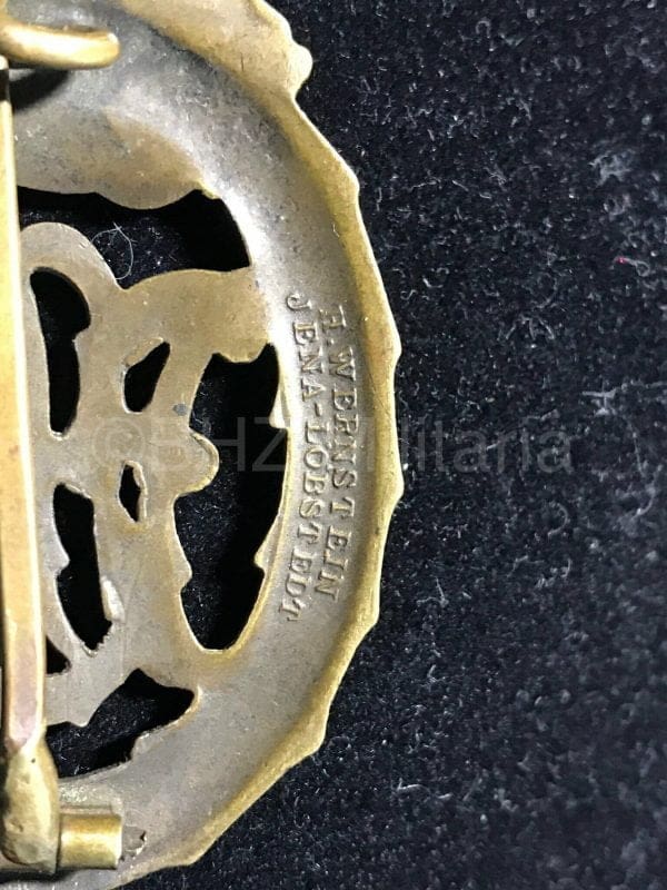 Bronzen DRA sportonderscheiding eerst versie DRGM 33918