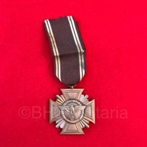 NSDAP Dienstauszeichnung 1e Stufe 10 jaar - Buntmetal