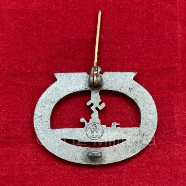 U-Boot Kriegsabzeichen GWL - Zink