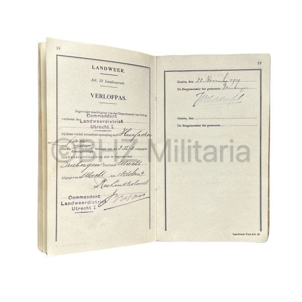 Mobilisatie 1914-1918 groep