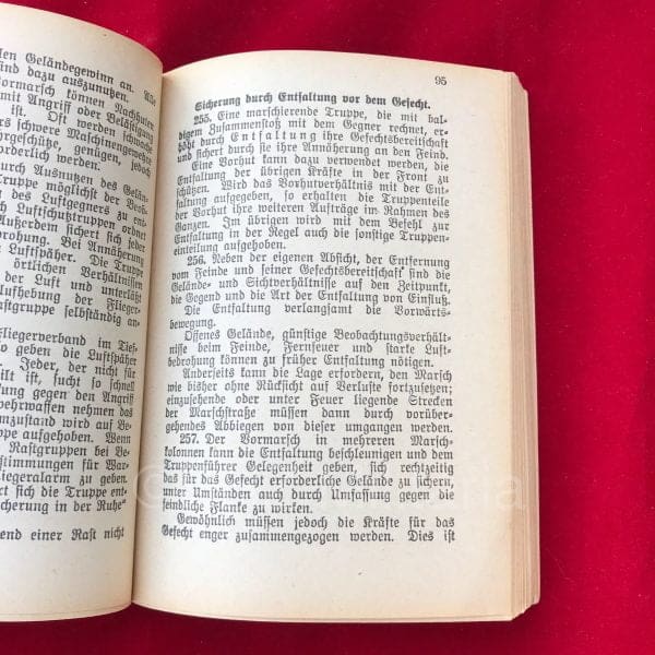 H. Dv. 300/1 Truppenführung (T.F.) Teil I (Abschnitt I-XIII)
