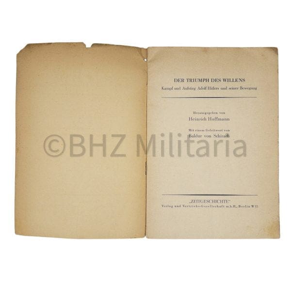 Der Triumph des Willens Kampf und Aufstieg Adolf Hitlers und seiner Bewegung