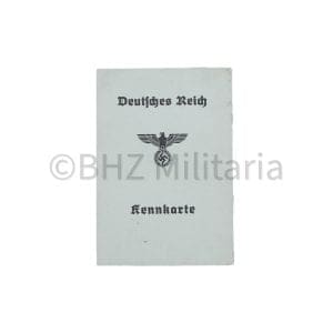 Deutsches Reich Kennkarte