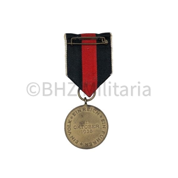Medaille zur Erinnerung an den 1. Oktober 1938 - Anschlussmedaille