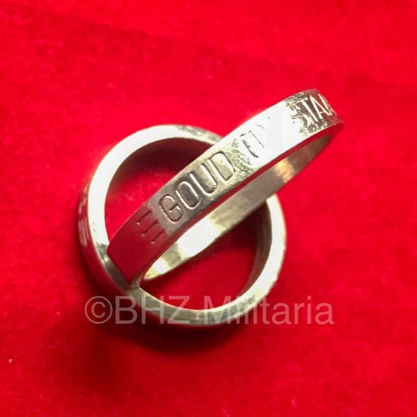 Goud om Staal - NSB 1940 - Set Ringen Man en Vrouw
