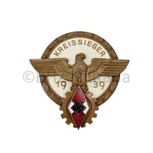 Ehrenzeichen Kreissieger im Reichsberufswettkampf 1939