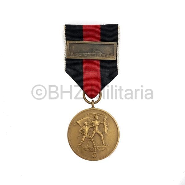 Medaille zur Erinnerung an den 1. Oktober 1938 Spange Prager Burg