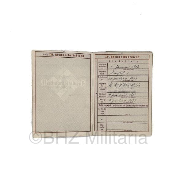 Wehrpass & Wehrmacht Führerschein Arts