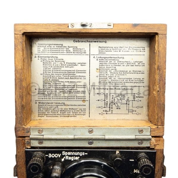 Wehrmacht Voltmeter