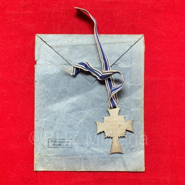 Moederkruis Zilver met Verpakkingszakje