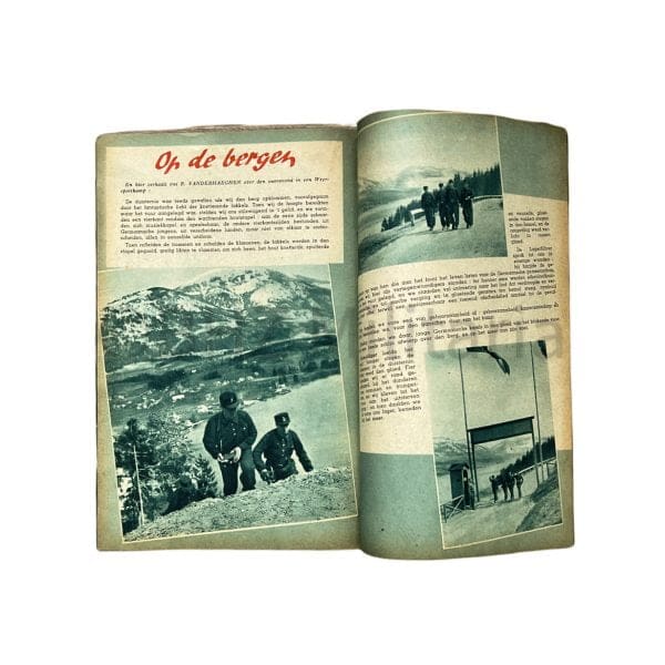 Brochure Germaansche Jeugd met Foto Ansichtkaart