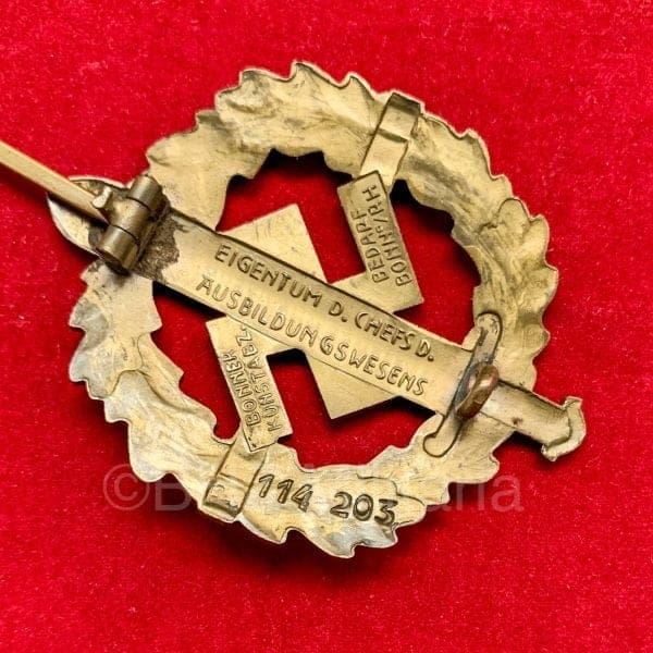 SA Sportabzeichen Brons 1st versie (1933-34)
