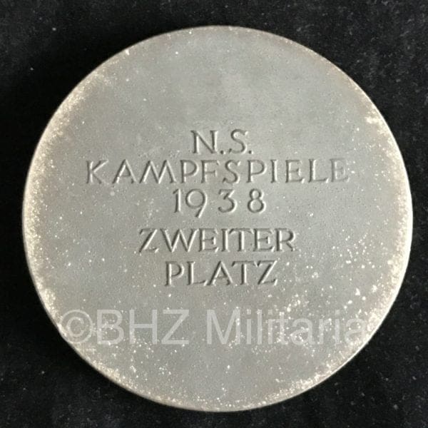 Medaille NS Kampfspiele 1938 - Zweiter Platz - Afbeelding 3