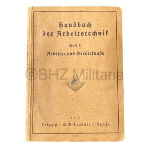 Handbuch der Arbeitstechnik Heft 1 - 1937 - RAD3/233