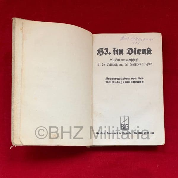 HJ im Dienst - 1935