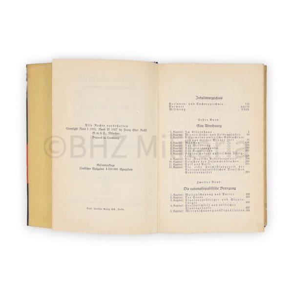 Mein Kampf 1938 met stofomslag